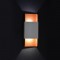 NETTO WALL MOUNTED LED 6W 3000K ALUMINUM WHITE+GOLD 25X11X5,3CM ZD808712LEDWG