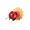 PHASING OUT WALL LUMINAIRE 1XE27 RED METAL+PLASTIC+MDF BEE 15Χ20X15CM BEES ZN170161WR