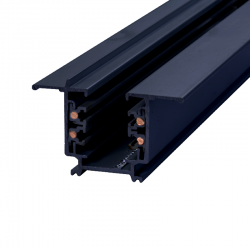 RECESSED TRACK 4 CABLE 2 METER BLACK 4WRE2MB RECESSED TRACK 4 CABLE 2 METER BLACK 4WRE2MB