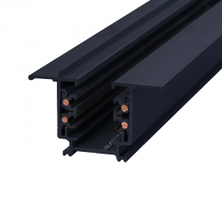 RECESSED TRACK 4 CABLE 3 METER BLACK 4WRE3MB RECESSED TRACK 4 CABLE 3 METER BLACK 4WRE3MB
