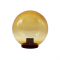 SPHERE AMBER Φ30 ACRYLIC WITH FITTER BASE AC.3532F