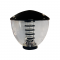 SQUARE LIGHT FIXTURE HEAD for POLE D60 AC.NF1824