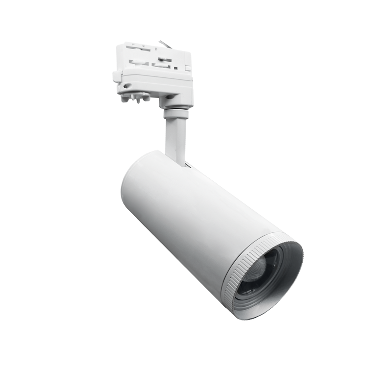 WHITE LED COB TRACK LUMINAIRE AIMY 30W 4000K 4WIRES 25-50° 3100LM 230V Ra80 AIMY3040W4 WHITE LED COB TRACK LUMINAIRE AIMY 30W 4000K 4WIRES 25-50° 3100LM 230V Ra80 AIMY3040W4