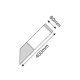 WALL LAMP SQUARE BT1003BWU