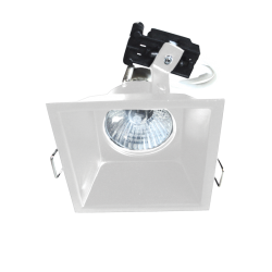 SPOT GU10 WHITE SQUARE SHAPE GL5300468W