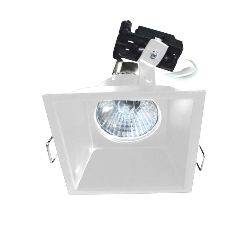 SPOT GU10 WHITE SQUARE SHAPE GL5300468W