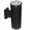 SPOT Ε27 2 BEAM BLACK HI7001B