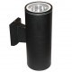 SPOT Ε27 2 BEAM BLACK HI7001B
