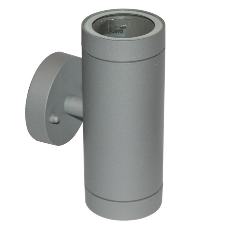 OUTDOOR WALL-SPOT LIGHT 2 BEAMS GREY 2XGU10 HI7031G