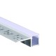 LING ONE SIDE TRIMLESS ALUMINUM PROFILE WITH OPAL PC DIFFUSER 2m/pc P135A LING ONE SIDE TRIMLESS ALUMINUM PROFILE WITH OPAL PC DIFFUSER 2m/pc P135A