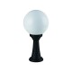 PLASTIC FLOOR GARDEN BLACK LUMINAIRE 41CM Φ200 Ε27 IP44 PLGM3B PLASTIC FLOOR GARDEN BLACK LUMINAIRE 41CM Φ200 Ε27 IP44 PLGM3B