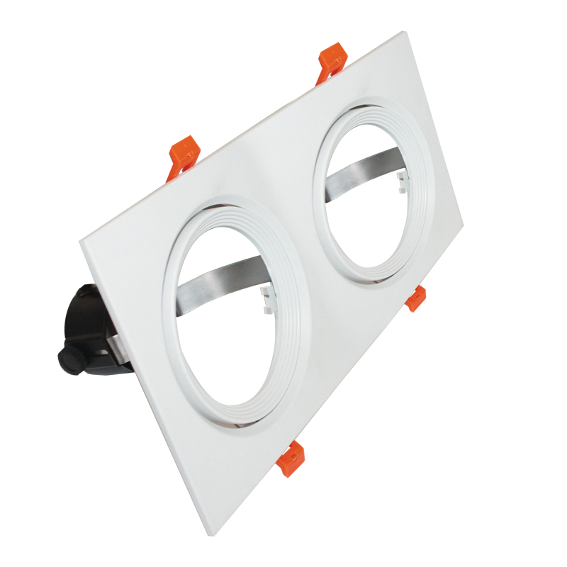 SPOT AR111 XMS DOUBLE WHITE SQUARE 320x165 XMSAR2W
