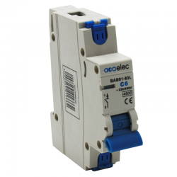 MCB 1P C6 4,5KA 1M DY02060070 MCB 1P C6 4,5KA 1M DY02060070