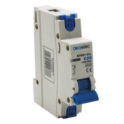MCB 1P C20 4,5KA 1M DY02060075 MCB 1P C20 4,5KA 1M DY02060075