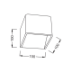 WALL LAMP WHITE LED UP-DOWN CUBE 1X3W 230V 4000K 25000hrs NEPHELE L350374 WALL LAMP WHITE LED UP-DOWN CUBE 1X3W 230V 4000K 25000hrs NEPHELE L350374