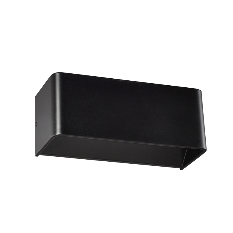 WALL MOUNTED LED BLACK UP-DOWN PARALLEL 2X3W 230V 3000K 30000hrs NEPHELE L35037LBK