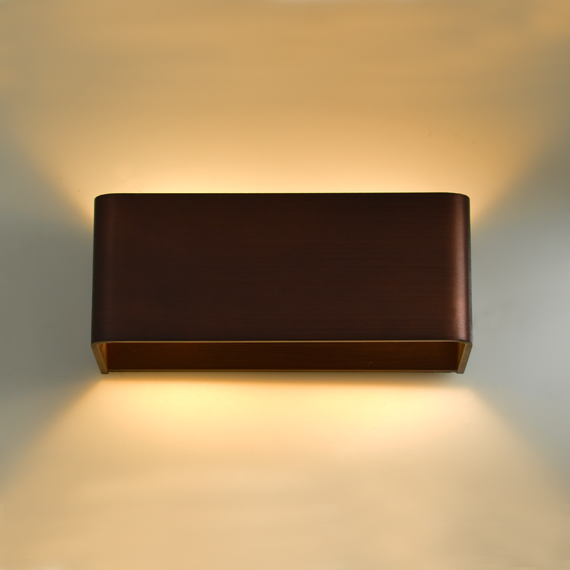 WALL MOUNTED LED COLOR WOOD UP-DOWN PARALLEL 2X3W 230V 3000K 30000hrs NEPHELE L35037LWD WALL MOUNTED LED COLOR WOOD UP-DOWN PARALLEL 2X3W 230V 3000K 30000hrs NEPHELE L35037LWD