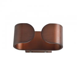 WALL MOUNTED COLOR WOOD LED INDIREC 2X3W 230V 3000K 30000hrs NEPHELE L35049WD WALL MOUNTED COLOR WOOD LED INDIREC 2X3W 230V 3000K 30000hrs NEPHELE L35049WD