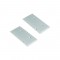 SET OF METAL END CAPS FOR P49N, 2 PCS WITHOUT HOLE EP49N