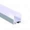 PEND ALUMINUM PROFILE WITH OPAL PC DIFFUSER 2m/pc P28N
