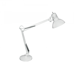 Metallic white desk lamp 1X60W E27 PENNA SF606W Metallic white desk lamp 1X60W E27 PENNA SF606W