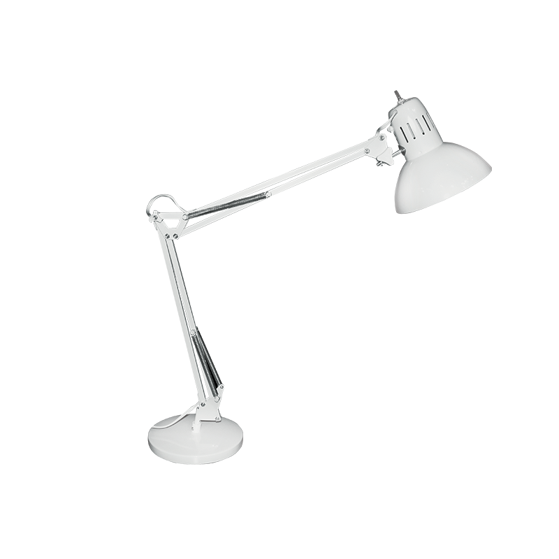 Metallic white desk lamp 1X60W E27 PENNA SF606W Metallic white desk lamp 1X60W E27 PENNA SF606W
