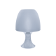 TABLE LAMP 1XE14 PLASTIC GREY LIGHT Φ16XH25,5CM NIOKI 1024SLGY TABLE LAMP 1XE14 PLASTIC GREY LIGHT Φ16XH25,5CM NIOKI 1024SLGY