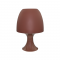 TABLE LAMP 1XE14 PLASTIC TAUPE Φ16XH25,5CM NIOKI 1024STE