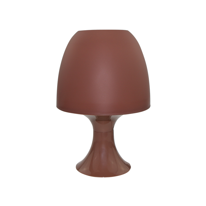 TABLE LAMP 1XE14 PLASTIC TAUPE Φ16XH25,5CM NIOKI 1024STE TABLE LAMP 1XE14 PLASTIC TAUPE Φ16XH25,5CM NIOKI 1024STE
