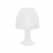 TABLE LAMP 1XE14 PLASTIC WHITE Φ16XH25,5CM NIOKI 1024SWH