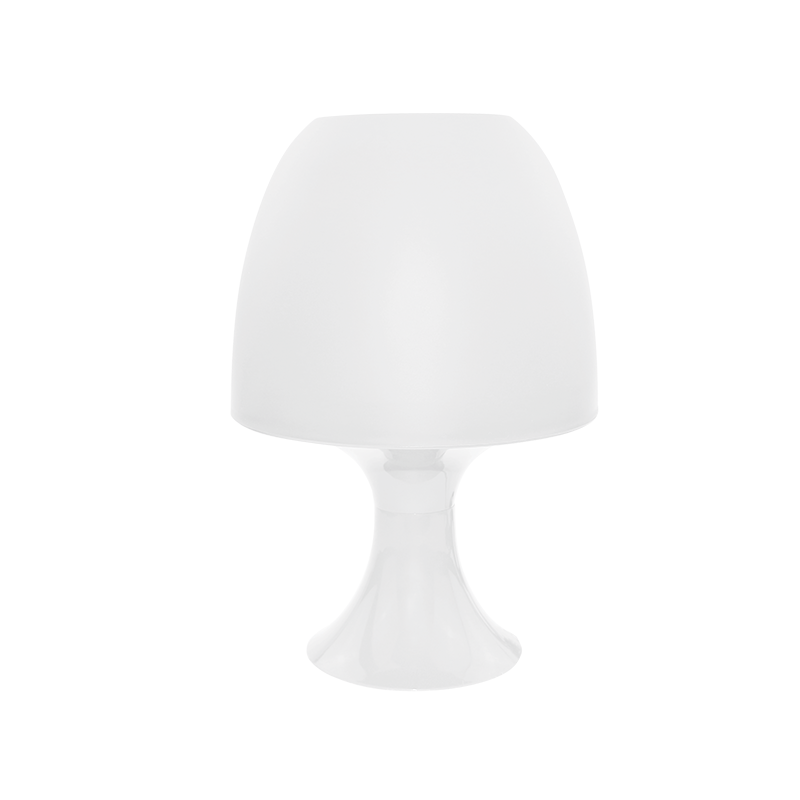 TABLE LAMP 1XE14 PLASTIC WHITE Φ16XH25,5CM NIOKI 1024SWH TABLE LAMP 1XE14 PLASTIC WHITE Φ16XH25,5CM NIOKI 1024SWH