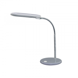 TABLE LAMP 5W GREY 4000K WITH SPIRAL 230V Φ13XH47,5CM BAZ 15205LEDGY