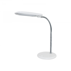 TABLE LAMP 5W WHITE 4000K WITH SPIRAL 230V Φ13XH47,5CM BAZ 15205LEDWH