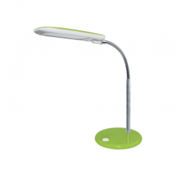 TABLE LAMP 5W GREEN 4000K WITH SPIRAL 230V Φ13XH47,5CM BAZ 15205LEDGN