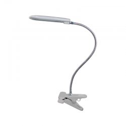 TABLE LAMP 5W BLACK 4000K WITH SPIRAL+CLIP 230V 7,5X11,5XH43,5CM BAZ2 15205LEDGYC