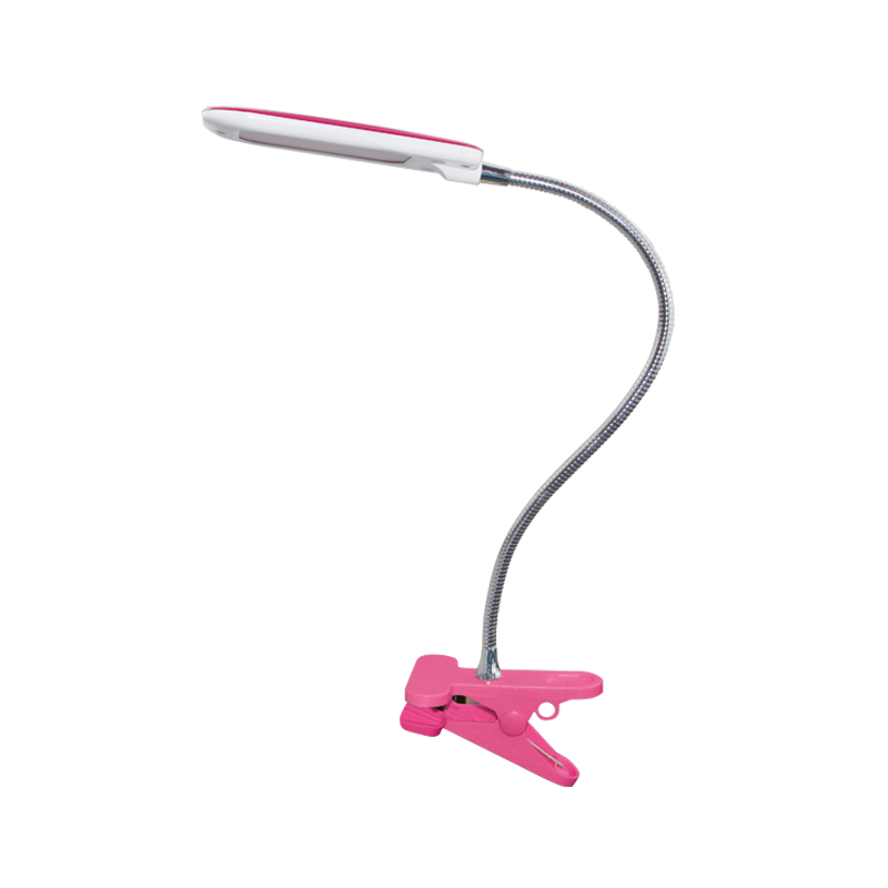 TABLE LAMP 5W PINK 4000K WITH SPIRAL+CLIP 230V 7,5X11,5XH43,5CM BAZ2 15205LEDPKC TABLE LAMP 5W PINK 4000K WITH SPIRAL+CLIP 230V 7,5X11,5XH43,5CM BAZ2 15205LEDPKC