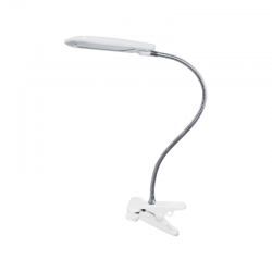 TABLE LAMP 5W PINK 4000K WITH SPIRAL+CLIP 230V 7,5X11,5XH43,5CM BAZ2 15205LEDWHC