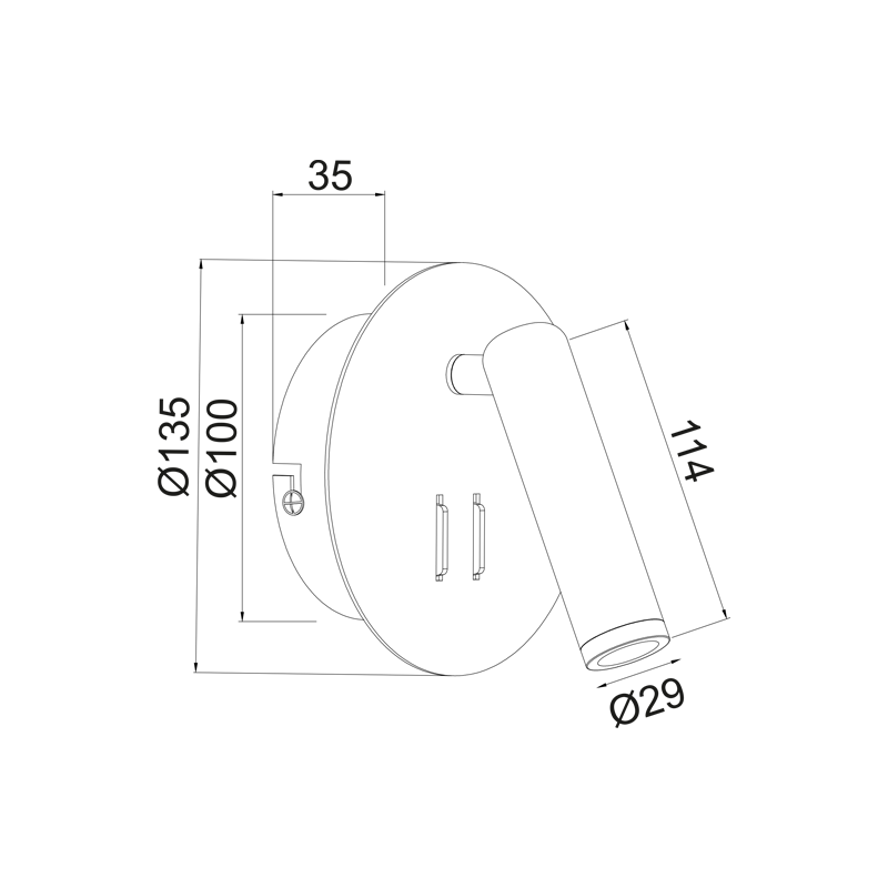 WALL LAMP LED 3+4W 3000K 280LM BLACK METAL D13,5X7CM ZEUS SF1801LEDB WALL LAMP LED 3+4W 3000K 280LM BLACK METAL D13,5X7CM ZEUS SF1801LEDB