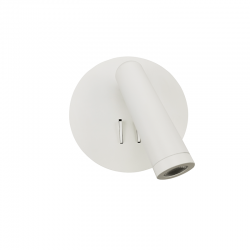 WALL LAMP LED 3+4W 3000K 280LM WHITE METAL D13,5X7CM ZEUS SF1801LEDW WALL LAMP LED 3+4W 3000K 280LM WHITE METAL D13,5X7CM ZEUS SF1801LEDW