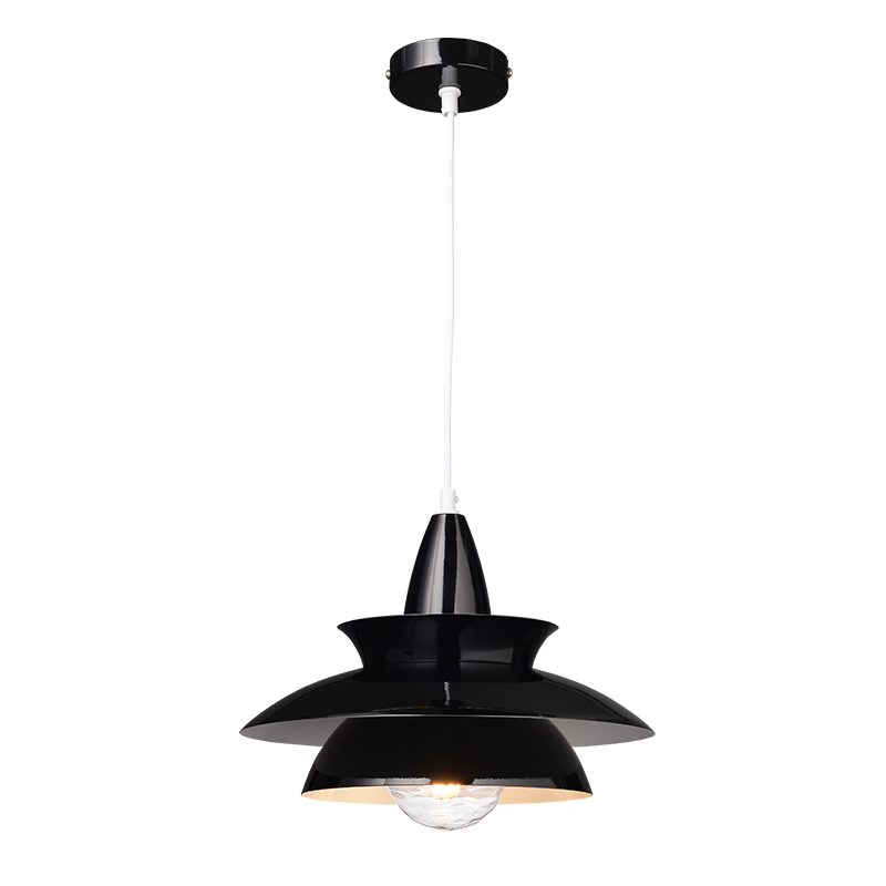 PHASING OUT PENDANT LUMINAIRE 1ΧΕ27 METALIC BLACK Φ33ΧΗ128CM BROOKLYN KS07881PBK PHASING OUT PENDANT LUMINAIRE 1ΧΕ27 METALIC BLACK Φ33ΧΗ128CM BROOKLYN KS07881PBK