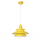 PHASING OUT PENDANT LUMINAIRE 1ΧΕ27 METALIC YELLOW Φ33ΧΗ128CM BROOKLYN KS07881PYW
