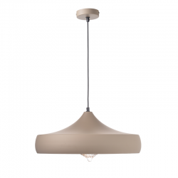 PENDANT LUMINAIRE 1ΧΕ27 METALIC BROWN/GOLD Φ46ΧΗ123CM CALIPHATE KS07961PKG PENDANT LUMINAIRE 1ΧΕ27 METALIC BROWN/GOLD Φ46ΧΗ123CM CALIPHATE KS07961PKG