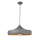 PENDANT LUMINAIRE 1ΧΕ27 METALIC GREY/GOLD Φ46ΧΗ123CM CALIPHATE KS07961PGG