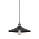 MATT BLACK PAINTED BELL 1XE27 METALIC HIPPOLYTE KS1288P361BK