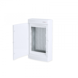 SURFACE MOUNTING ENCLOSURE FOR IT, WHITE DOOR- 3 ROWS IP40 485X287X112mm 282N36CWIT SURFACE MOUNTING ENCLOSURE FOR IT, WHITE DOOR- 3 ROWS IP40 485X287X112mm 282N36CWIT
