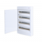 SURFACE MOUNTING ENCLOSURE 72 MODULES WHITE DOORS 4 ROWS 282N4X18CW