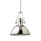 METAL BELL POLISHED CHROME COLOR 1XE27 with glass CRONUS KS1300P311CH
