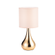 TOUCH TABLE LAMP 1ΧΕ27 METAL PAL PINK+BRASS 15ΧΗ34CM BELLATRIS KS1178T1PG TOUCH TABLE LAMP 1ΧΕ27 METAL PAL PINK+BRASS 15ΧΗ34CM BELLATRIS KS1178T1PG