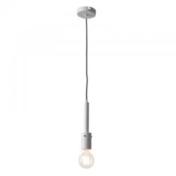 PENDANT METALIC WHITE 1ΧE27 PRIMO KS2084P51SWH
