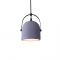 PENDANT 1ΧΕ27 GREY CEMENT D16XH130CM CARAMELO KS411P16G